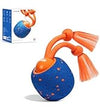 Rechargeable Rolling Dog Ball with Rope