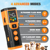 Handheld Ultrasonic Dog Bark Deterrent with LED Flashlight