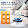 Electric Rotating Cleaning Brush, USB Charging, Shower Brushes with 9 Brush Heads, Dual Speed Adjustment, Retractable Handle, Suitable for Bathtubs, Tiles, Floors, Cars, Christmas Gifts, Cleaning Tools, Household Essentials, Household Cleaners