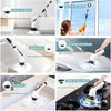 Electric Rotating Cleaning Brush, USB Charging, Shower Brushes with 9 Brush Heads, Dual Speed Adjustment, Retractable Handle, Suitable for Bathtubs, Tiles, Floors, Cars, Christmas Gifts, Cleaning Tools, Household Essentials, Household Cleaners
